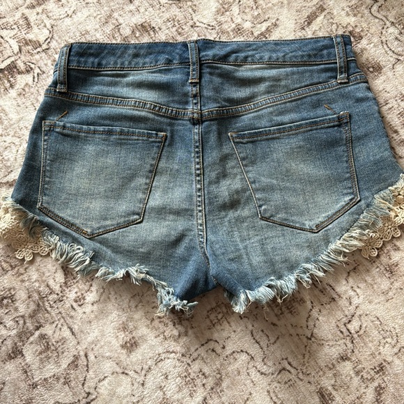 High rise denim shorts - Picture 6 of 6